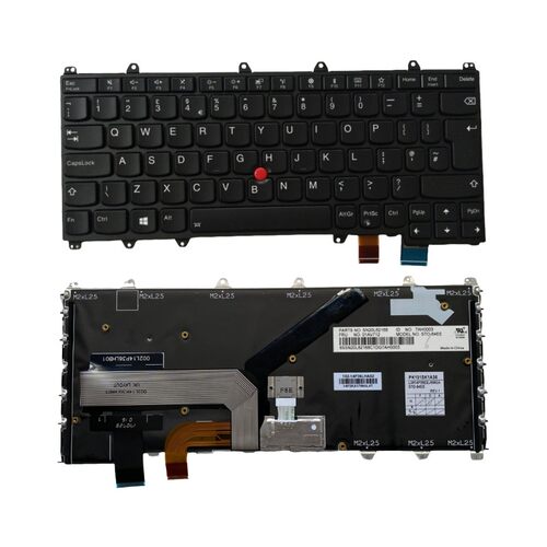 UK背光键盘适用联想Thinkpad X380 Yoga 370 S1 3rd 4th 01EN415