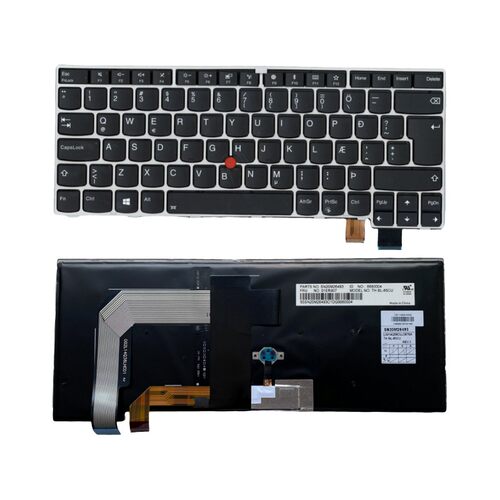 冰岛IS背光银色键盘适用联想T470s 01ER885 01EN903