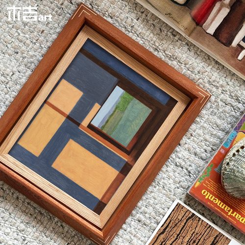 博馆木吉中古风客厅装饰画