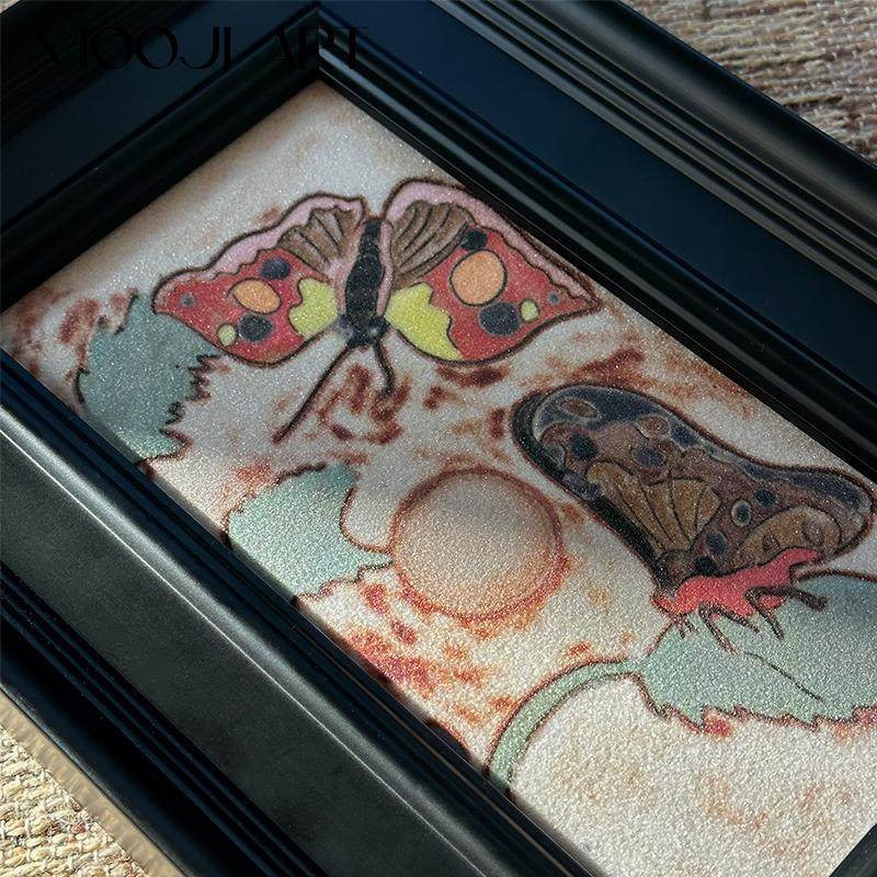 翩翩起舞】中古风客厅装饰画沙发背景墙挂画高级感现代卧室壁画,家居饰品,现代装饰画,淘宝优惠券,粉丝福利购,淘宝优惠卷