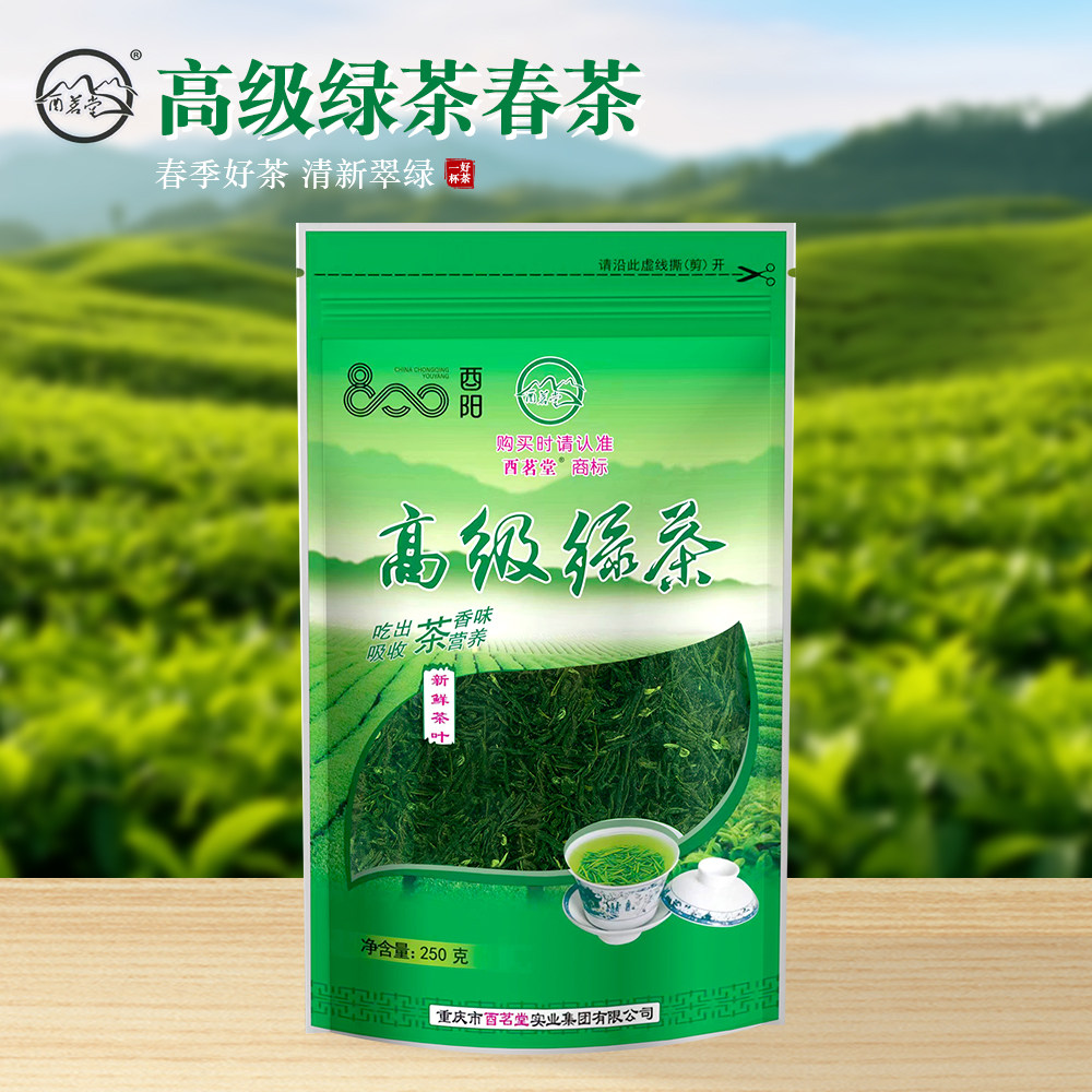 2026新茶春茶酉阳宜居高山绿茶酉茗堂浓香型酉阳宜居茶荼散装250g