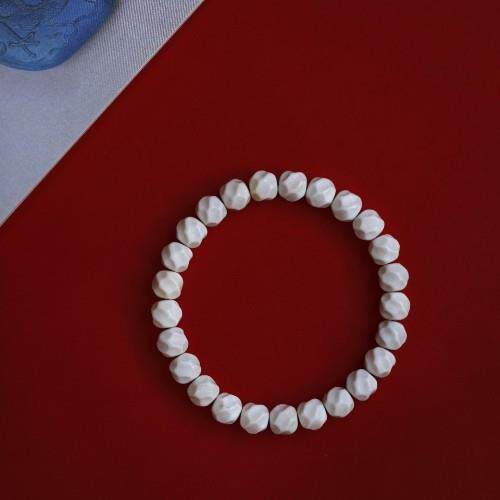 鹿角 8mm无相手串 手持四方珠手串木简约盘玩文玩念珠送礼饰品