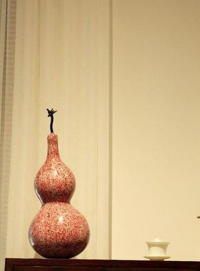 超大号大漆福禄摆件家居客厅书桌桌面摆件客厅中式装饰工艺品