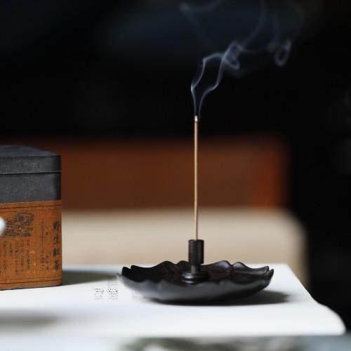 紫光檀海棠式香插家用香架香托香炉熏香檀香香座送礼,饰品/流行首饰/时尚饰品新,小众木作,淘宝优惠券,粉丝福利购,淘宝优惠卷