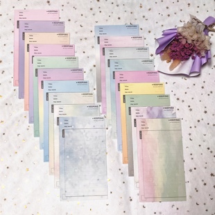 有猫饼A6p拍纸本学习纸双面简约100g分装 包邮 170mm