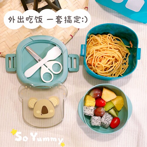 禾果外出餐具大容量宝宝碗