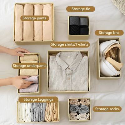 Closets Clothes Organizer Pants Jeans Storage Box Cabinet Dr