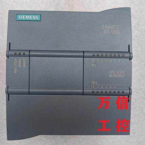 原装9成新CPU 1212C AC/DC/RLY模块6ES7 212-1BE40-0XB0