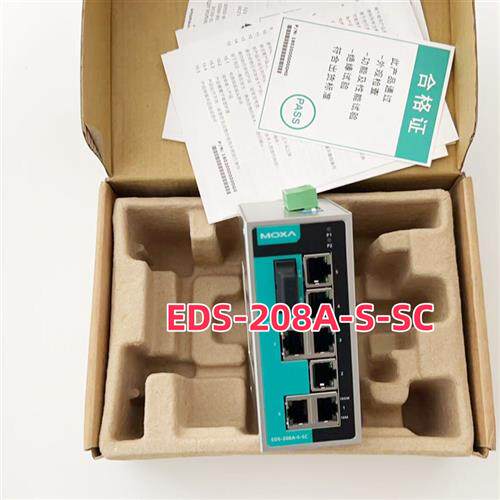 EDS-208A-M-SC台湾 EDS-208A-S-SC 1光7电工业交换机