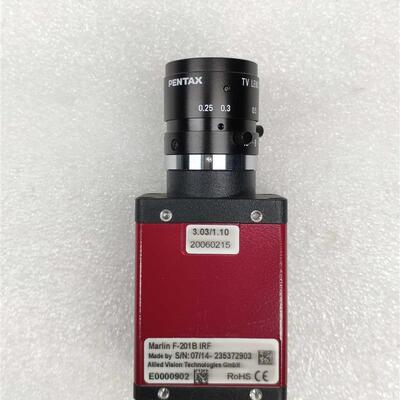ALLIED Marlin 工业相机F-201B IRF+PENTAX C2514-M 25mm 1:1.4
