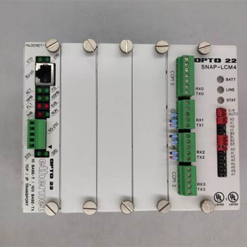 奥普图/ 22 SNAP-LCM4 M4SENET-100 控制器带卡 美国原装拆机