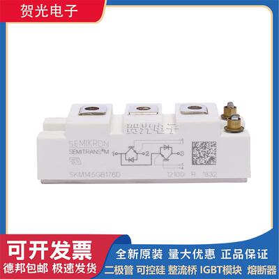 西门康功率IGBT模块晶闸管SKM145GB176D晶闸管品质保证