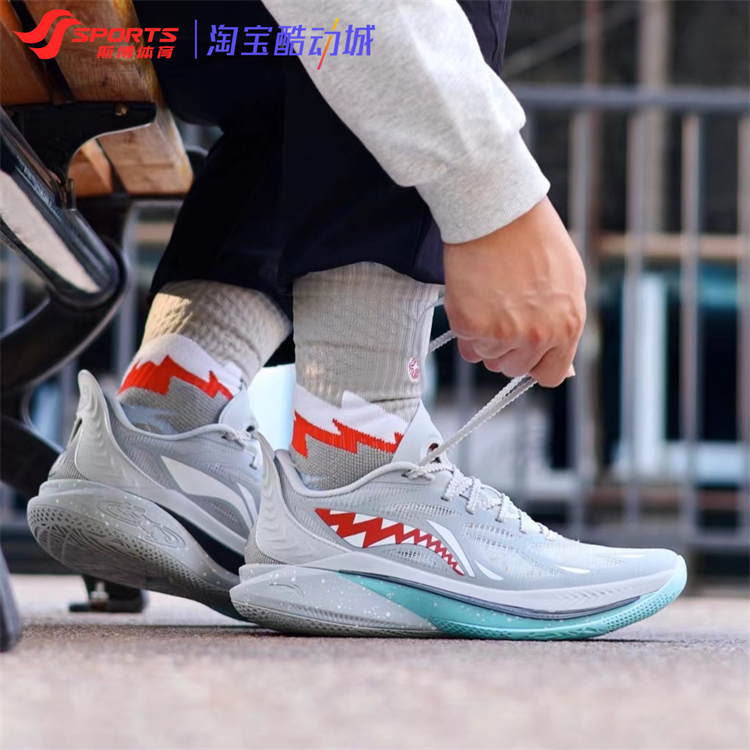 Lining/李宁男系带网面运动鞋