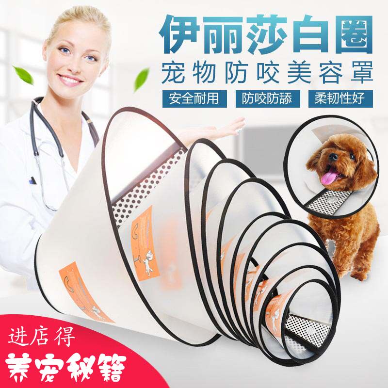 伊丽莎白圈宠物狗狗猫咪美容圈防护防添洗澡防抓挠脖圈美容罩包邮