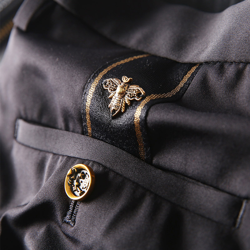 Refinement Little bee Hit dyed with Silk sliding Anti wrinkle Borneol Spring and summer Thin section Self cultivation business affairs Casual pants trousersin the Men's clothing, Casual pants  category - from Buy2taobao.com to provide professional Taobao agent buy service