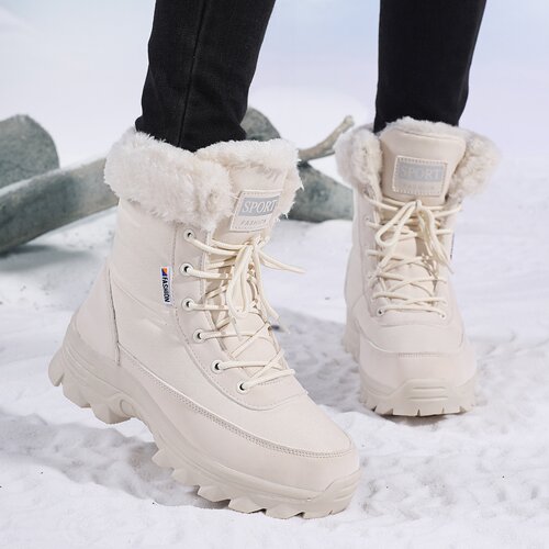 RONTA加绒厚底防水防滑雪地靴