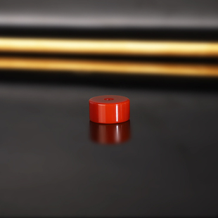 天然原矿瓦西南红直切隔珠 直径12.2x6.2mm858号 精工大孔珠 散珠