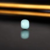 7.5x6.5mm 原矿毕业级高货绿松老型珠散珠 328号 高瓷果冻料配珠