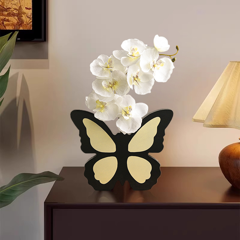 ins蝴蝶兰假花仿真花摆设