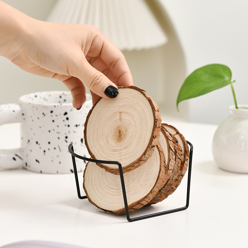 复古木质隔热杯垫碗垫餐垫防烫盘