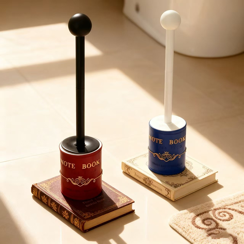 北欧复古书马桶刷家用无死角