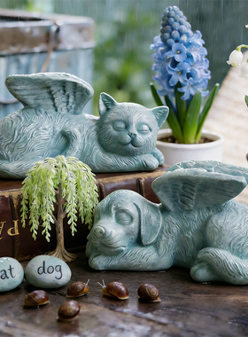 2026新款日系猫狗桌面装饰摆件