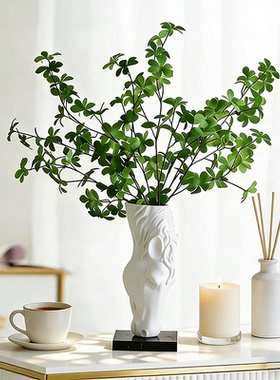 新中式创意马头造型花瓶摆件送礼