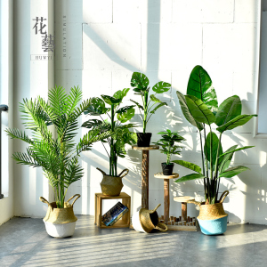 北欧创意仿真植物盆栽