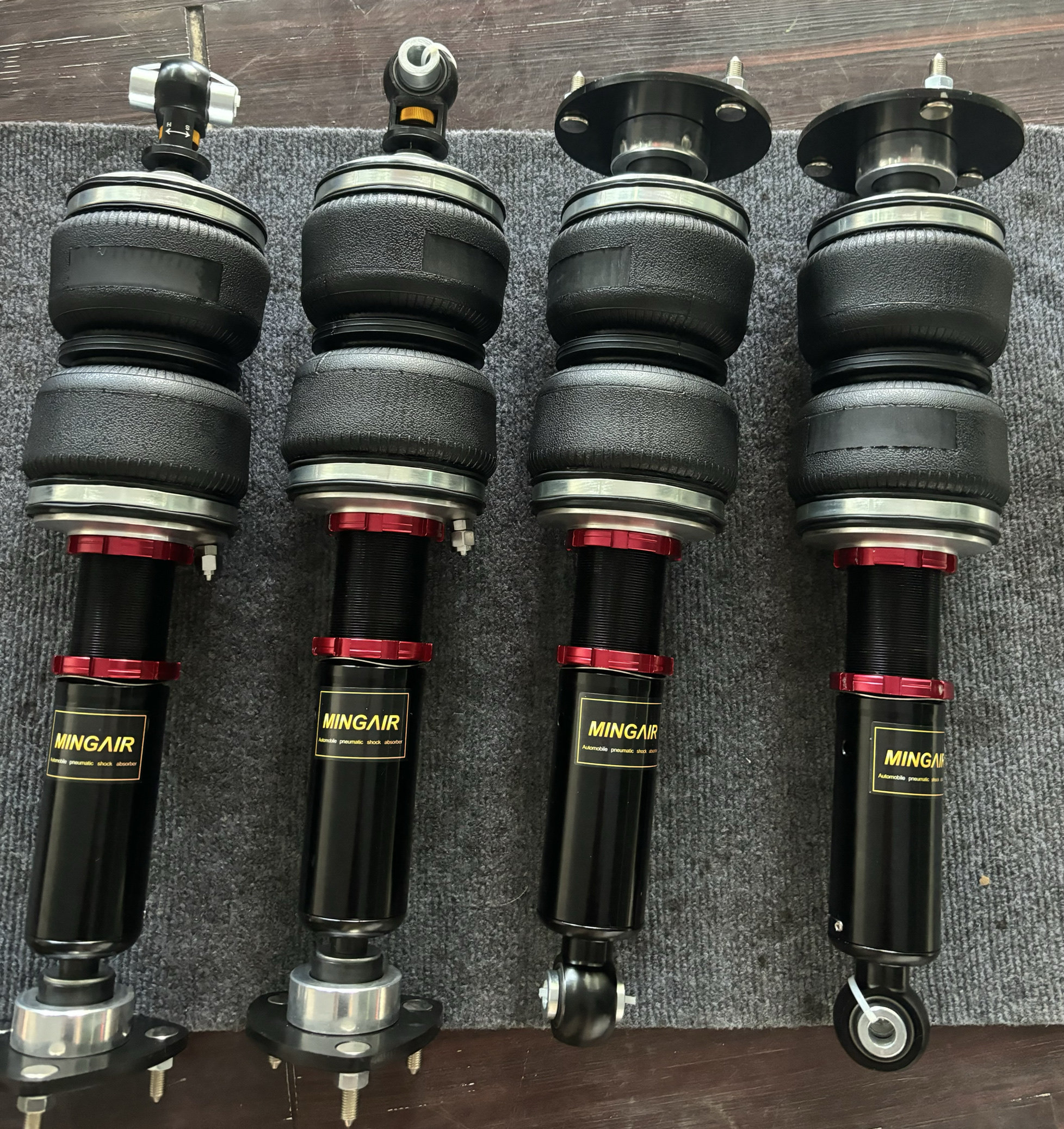 锐志 皇冠气动避震 空气悬挂 MINGAIR 品牌