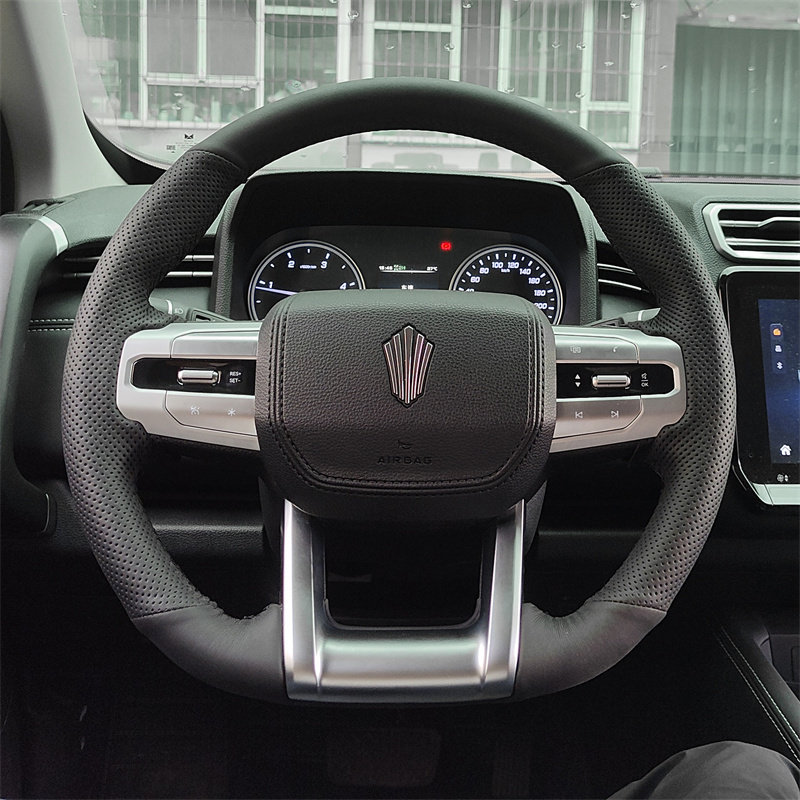 适用于23款江铃大道追光者专用手缝方向盘套 福顺 大道全能者把套