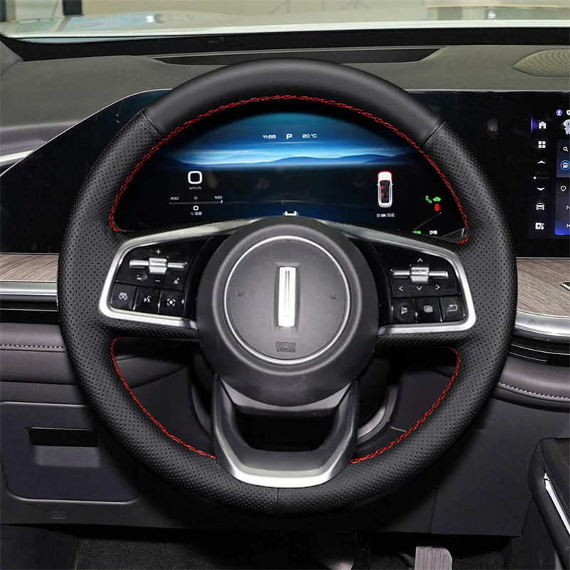魏派摩卡专车专用手缝方向盘套