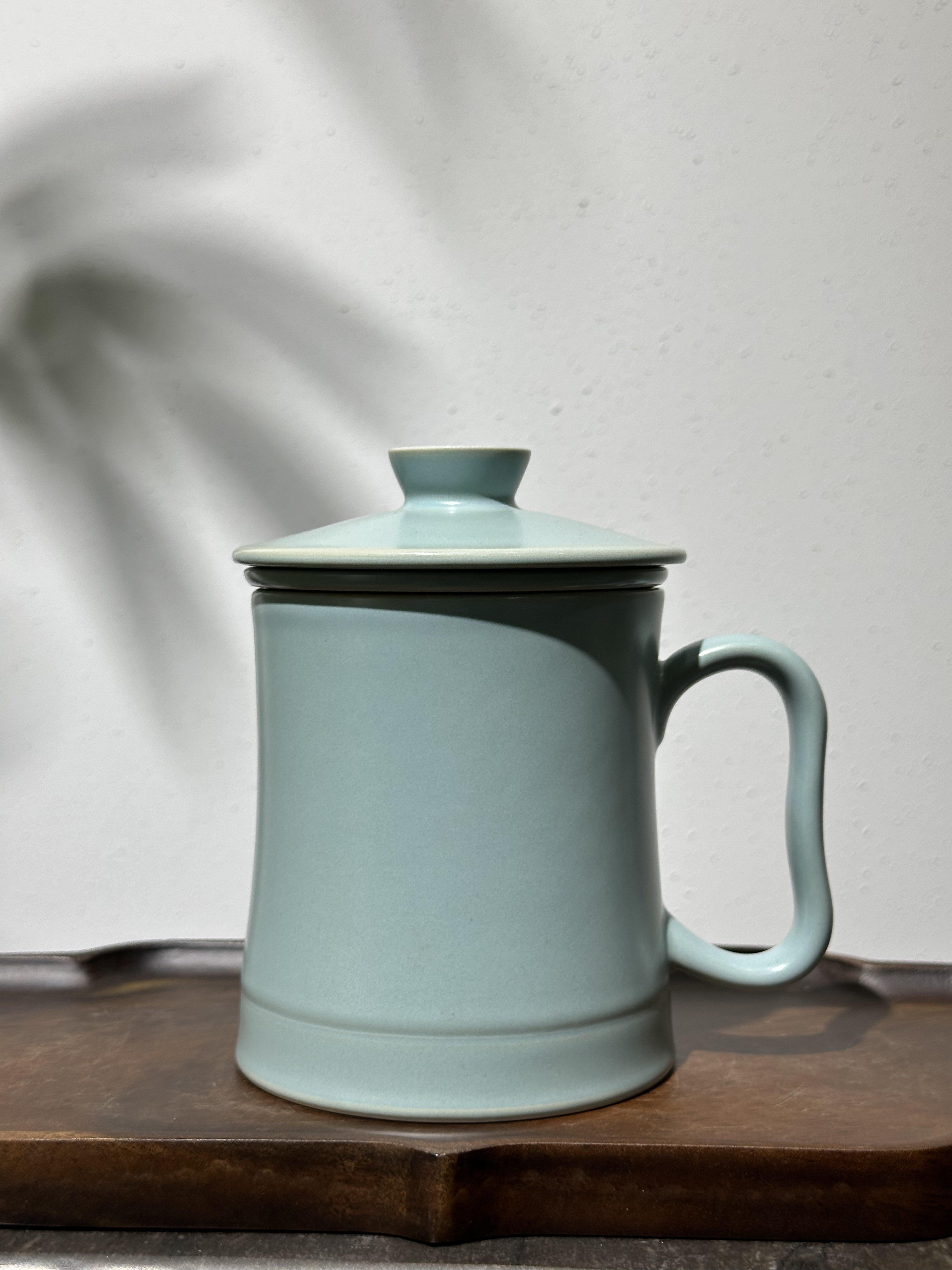 汝瓷汝窑茶杯可养玉质奉贤杯手工主人杯汝瓷茶具品茗杯办公杯单杯