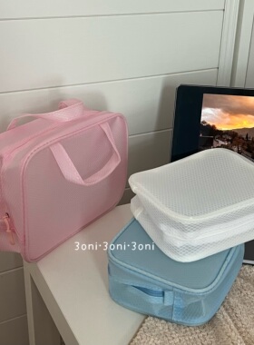 新款！出差旅游防水手提收纳袋！内衣内裤化妆品杂物多功能洗漱包