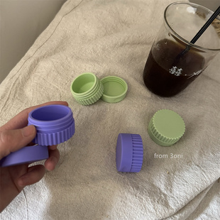 膏霜20ml分装盒!高级硅胶散粉盒药盒面霜分装收纳瓶旅游便携收纳