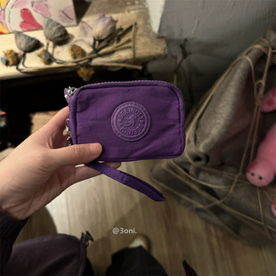 三层收纳包 三明治 尼龙迷你身份证交通卡零钱包 简直是我