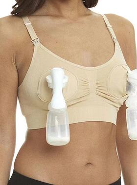 【通用款】免手扶吸奶文胸罩哺乳搭配电动吸奶器薄款亲肤吸乳胸衣