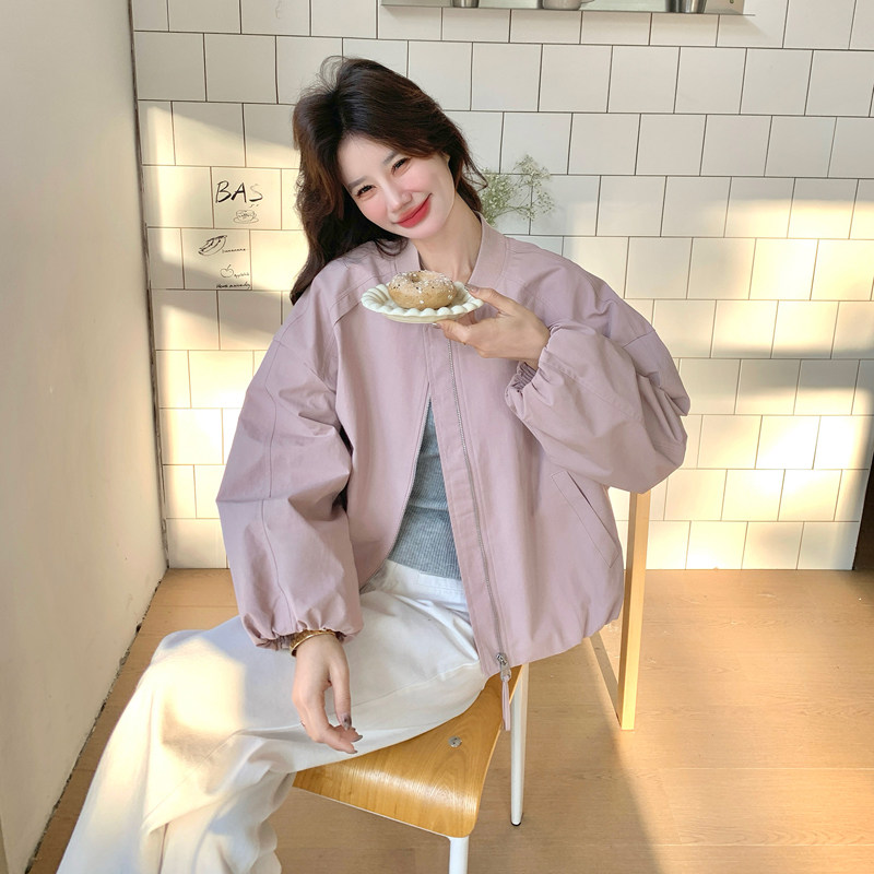 现货数据春季粉色洋气立领女式外套2B063-6179-P145-K248,商品下架区,浙宝005