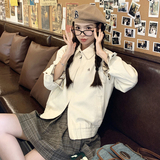 好数据现货2026春季翻领学院风夹克短外套0059973P125-K178，商品下架区，浙宝005