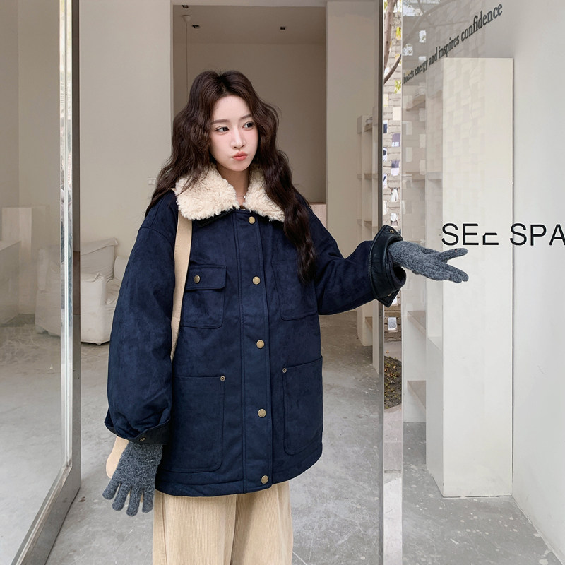 [新款】工装风羊羔毛翻领羽绒服005-6110-P285-K428,商品下架区,浙宝005
