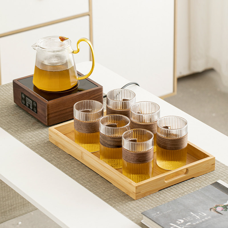 耐热玻璃茶具套装家用新中式煮茶整套茶具