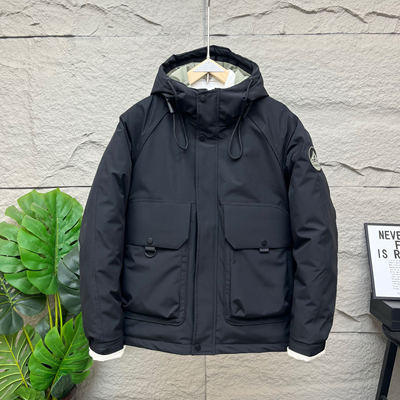 2025冬季新款加厚棉服轻奢连帽工装大棉外套男士休闲冲锋衣棉袄男