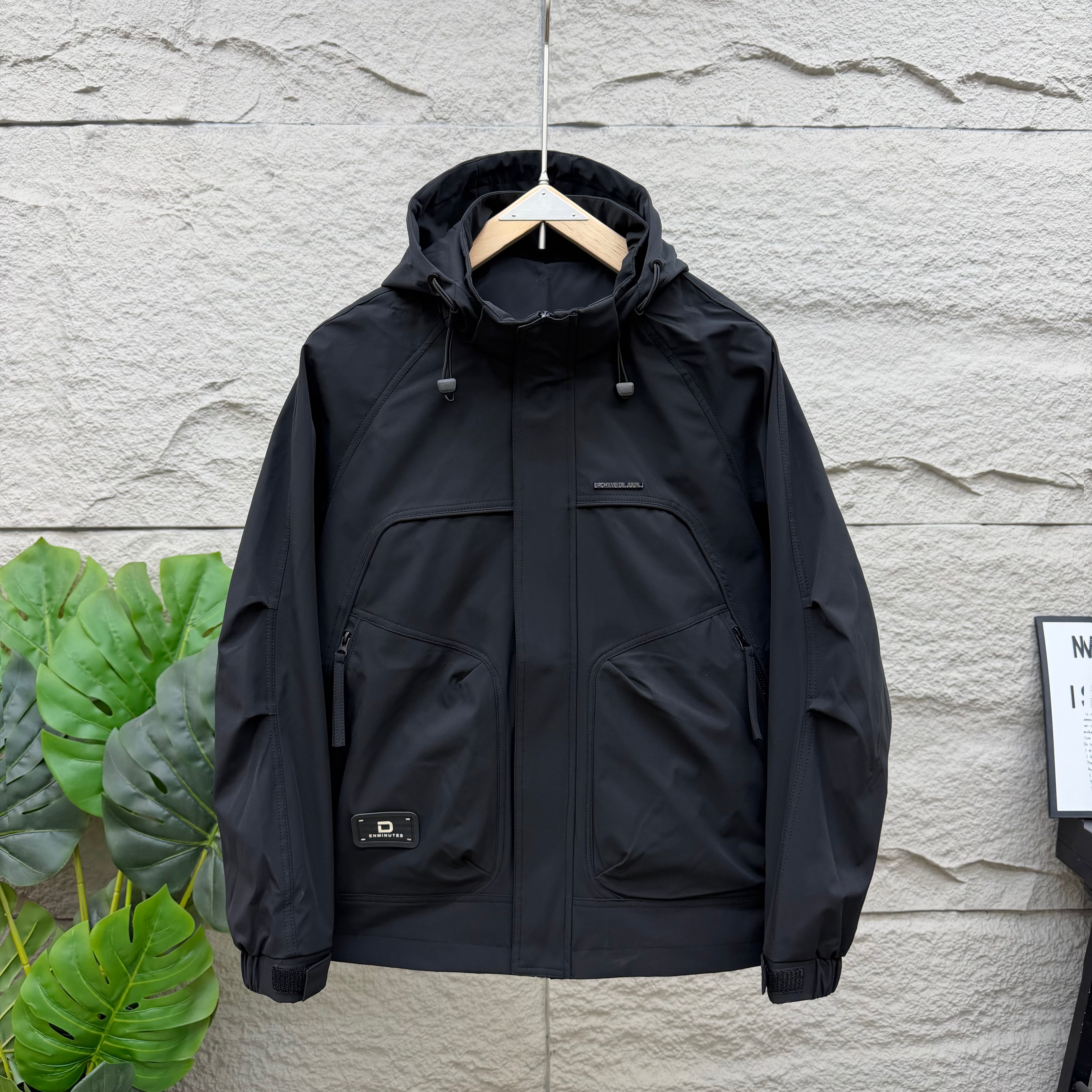 男士活帽外套2026春季新款透气夹克青年时尚休闲学生运动百搭上衣