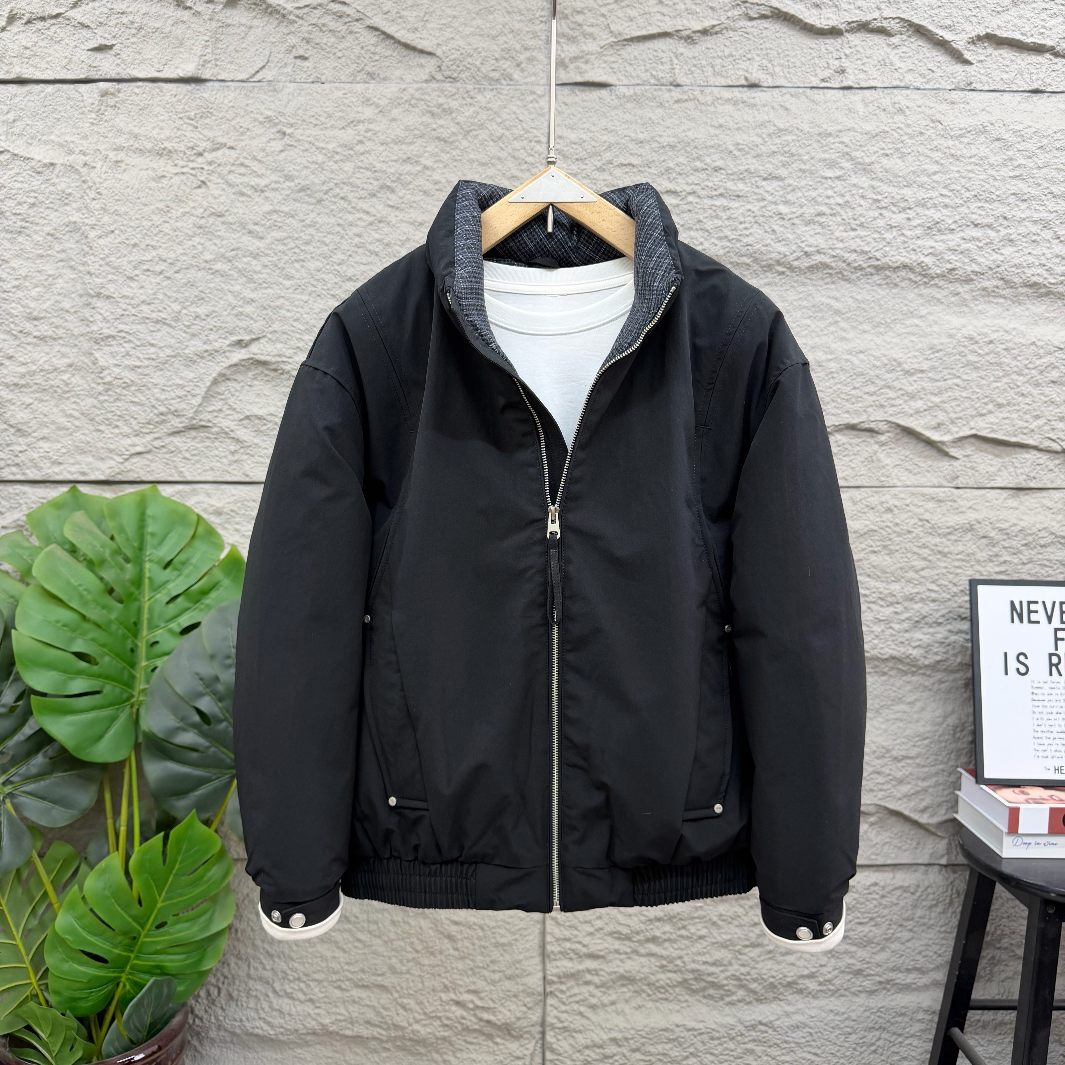 男士90羽绒服冬季新款立领白鸭绒上衣青年时尚加厚保暖羽绒外套男