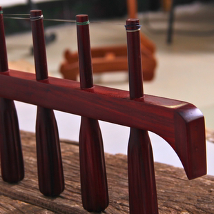 紫檀木SH-Z-06G高音四胡民族乐器专业演奏考级用琴手工制送弓松香