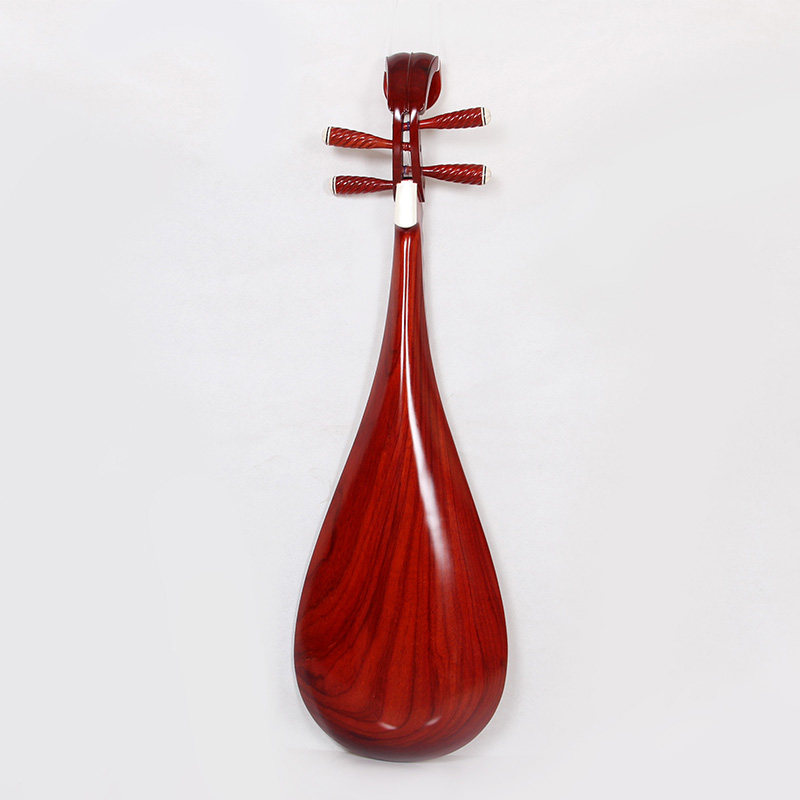 弹拨民族乐器考级演奏专业花梨木成人琵琶乐器厂家促销赠配件盒弦