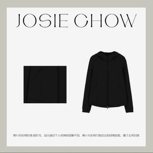 外套 JC522165 运动短款 热暖绒拉链连帽开衫