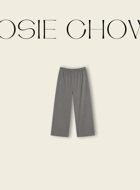 JOSIE CHOW【进口莫代尔】夏季直筒休闲裤宽松阔腿长裤女TR002879
