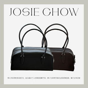 设计感 头层牛皮包包复古真皮单肩手提女包TR698436 CHOW JOSIE