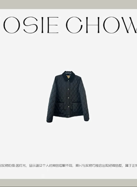 JOSIE CHOW【巴家】秋冬高奢老钱风菱格纹棉服BA027046