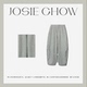 直筒松紧腰女款 JOSIE JC86201 休闲裤 卫裤 CHOW 弧形卫裤